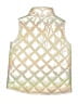 Crewcuts Outlet 100% Polyester Metallic Gold Vest Size 6 - 7 - photo 2