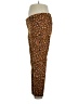 Old Navy Animal Print Brown Casual Pants Size 16 - photo 5