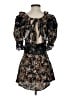 Unbranded Black Short Sleeve Blouse Size 4 - photo 2
