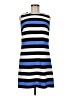 AB Studio Stripes Blue Casual Dress Size 6 - photo 1