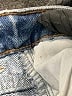 Zara Chevron-herringbone Blue Jeans Size 4 - photo 8