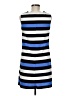 AB Studio Stripes Blue Casual Dress Size 6 - photo 2