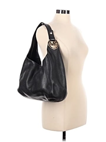 MICHAEL Michael Kors Leather Hobo (view 2)