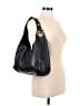 MICHAEL Michael Kors 100% Leather Solid Black Gray Leather Hobo One size - photo 2