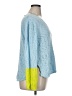 Hiho Color Block Blue Pullover Sweater Size XL - photo 4