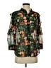Ted Baker London 100% Polyester Floral Green 3/4 Sleeve Blouse Size 4 (1) - photo 1
