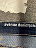 Avenue Solid Blue Jeans Size 20 - photo 4