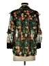 Ted Baker London 100% Polyester Floral Green 3/4 Sleeve Blouse Size 4 (1) - photo 2