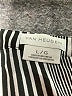 Van Heusen Stripes Black 3/4 Sleeve Blouse Size L - photo 7