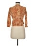 Talbots Orange 3/4 Sleeve Blouse Size Med Petite - photo 2