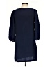 Amour Vert 100% Silk Blue 3/4 Sleeve Silk Top Size XS - photo 2