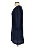 Amour Vert 100% Silk Blue 3/4 Sleeve Silk Top Size XS - photo 5