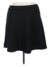 Attention Solid Black Casual Skirt Size XL - photo 1