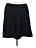 Attention Solid Black Casual Skirt Size XL - photo 2