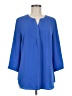Talbots Blue 3/4 Sleeve Blouse Size M - photo 1