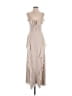 Tularosa 100% Polyester Tan Ivory Cocktail Dress Size S - photo 1