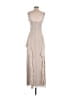 Tularosa 100% Polyester Tan Ivory Cocktail Dress Size S - photo 2