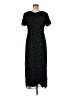 Talbots Black Casual Dress Size 8 - photo 1