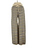 Unbranded 100% Polyester Stripes Gold Tan Casual Pants Size L - photo 1