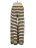 Unbranded 100% Polyester Stripes Gold Tan Casual Pants Size L - photo 2