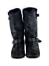 Jimmy Choo 100% Suede Blue Silver Boots Size EU 38 1/2 - photo 2