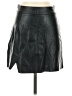Shein Black Faux Leather Skirt Size 4 - photo 1
