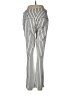 H&M Stripes Silver Casual Pants Size 8 - photo 2