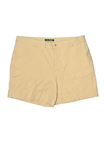 Lauren by Ralph Lauren Khaki Shorts (view 1)