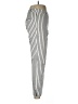 H&M Stripes Silver Casual Pants Size 8 - photo 4