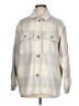 Old Navy Plaid Ivory Coat Size L - photo 1