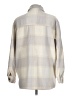 Old Navy Plaid Ivory Coat Size L - photo 2