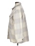 Old Navy Plaid Ivory Coat Size L - photo 5