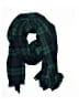 Old Navy 0100% Acrylic Plaid Green Blue Scarf One size - photo 1