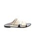 Lanvin 100% Leather Gold Sandals Size EU 37 - photo 1