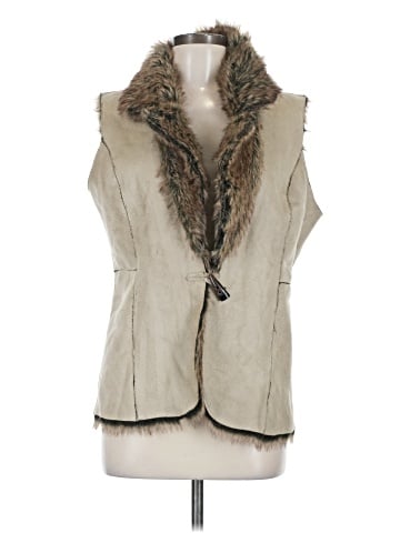Fever Faux Fur Vest (view 1)