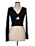 Lulus Black Long Sleeve Top Size M - photo 1