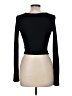 Lulus Black Long Sleeve Top Size M - photo 2
