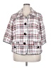 Grace Elements Tweed White Blazer Size 18W - photo 1
