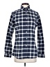 Filson Checkered-gingham Blue Long Sleeve Button-Down Shirt Size S - photo 1