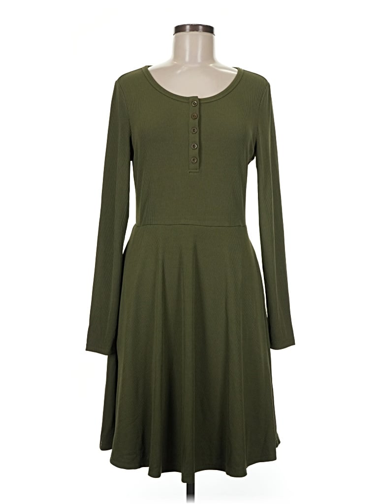 Pre-owned Btfbm Casual Dress In Green