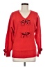 Marisa Christina Red Wool Pullover Sweater Size M - photo 1