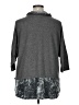 Bobeau Solid Gray Poncho Size 1X - photo 2