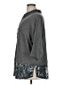 Bobeau Solid Gray Poncho Size 1X - photo 5