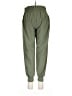 Cali Solid Green Casual Pants Size L - photo 2