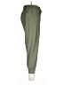 Cali Solid Green Casual Pants Size L - photo 4
