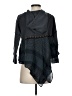 Free People 100% Cotton Black Poncho Size XS - photo 2