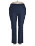 Roz & Ali Solid Blue Active Pants Size 20 - photo 1
