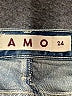 AMO Blue Denim Skirt Size 24 waist - photo 4