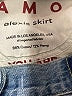AMO Blue Denim Skirt Size 24 waist - photo 5