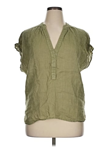 Pilcro Short Sleeve Blouse (view 1)